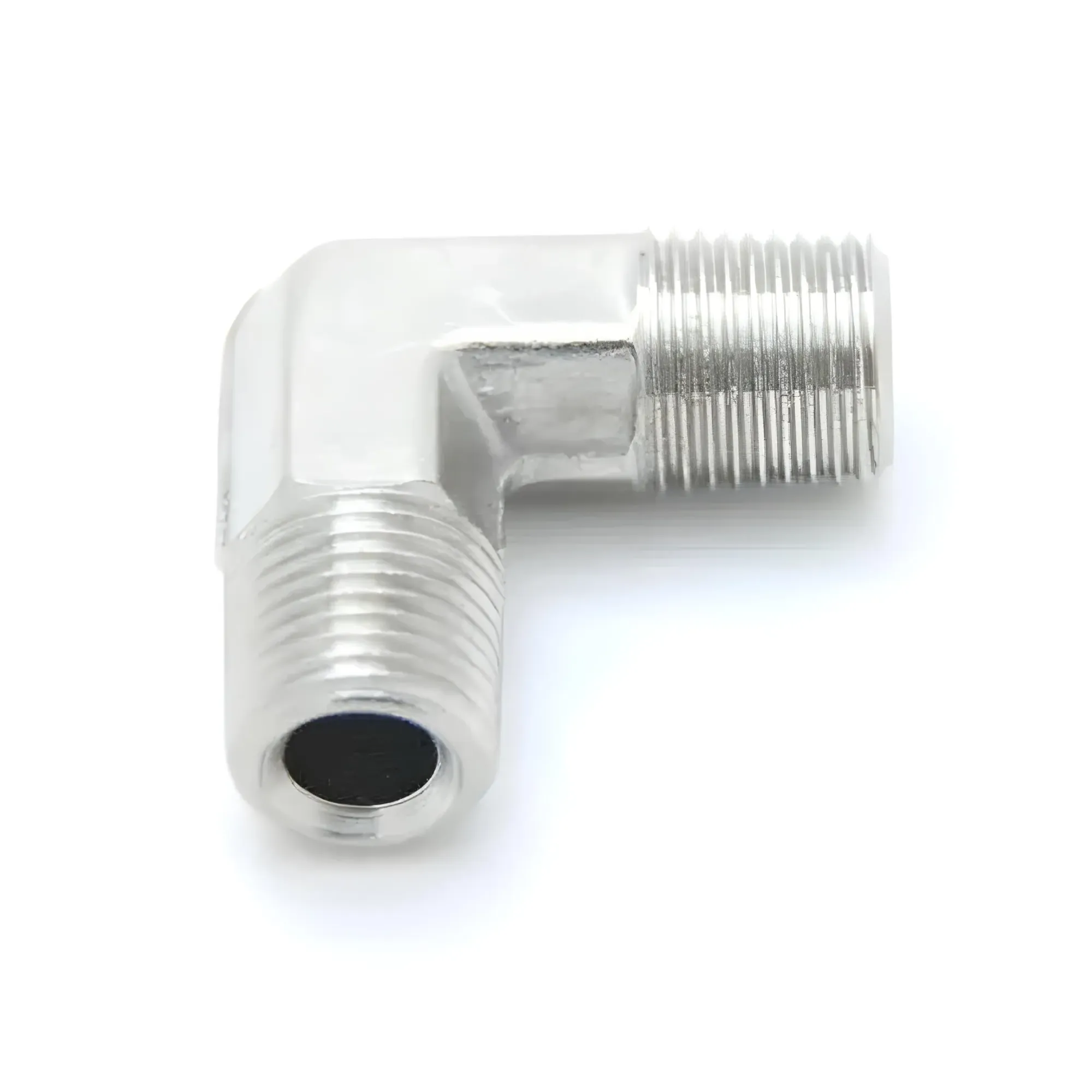 Nitrous Outlet 1/8" NPT x 1/8" NPT 90 Degree Fitting - Male/Male