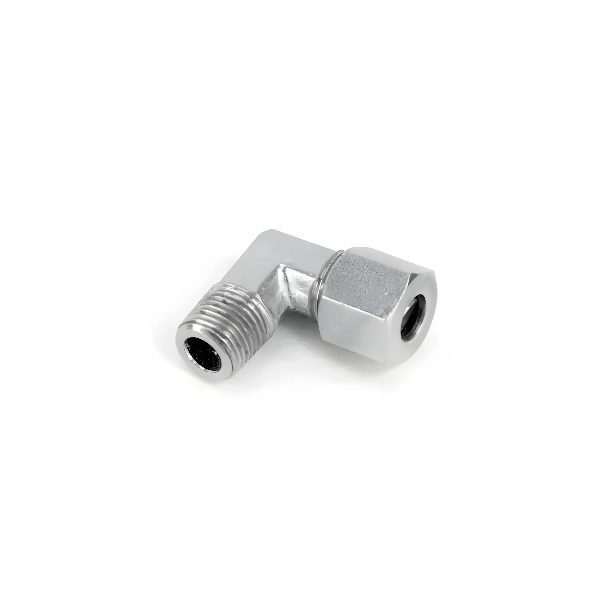 Nitrous Outlet 1/8" x 1/4" Compression 90 Degree Fitting