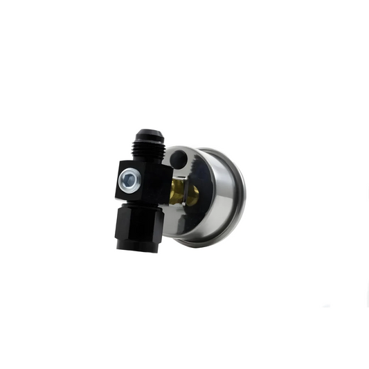 Nitrous Outlet Fuel Pressure Gauge - 3/8" NPT-1/8" NPT Bushing (0-15 psi)