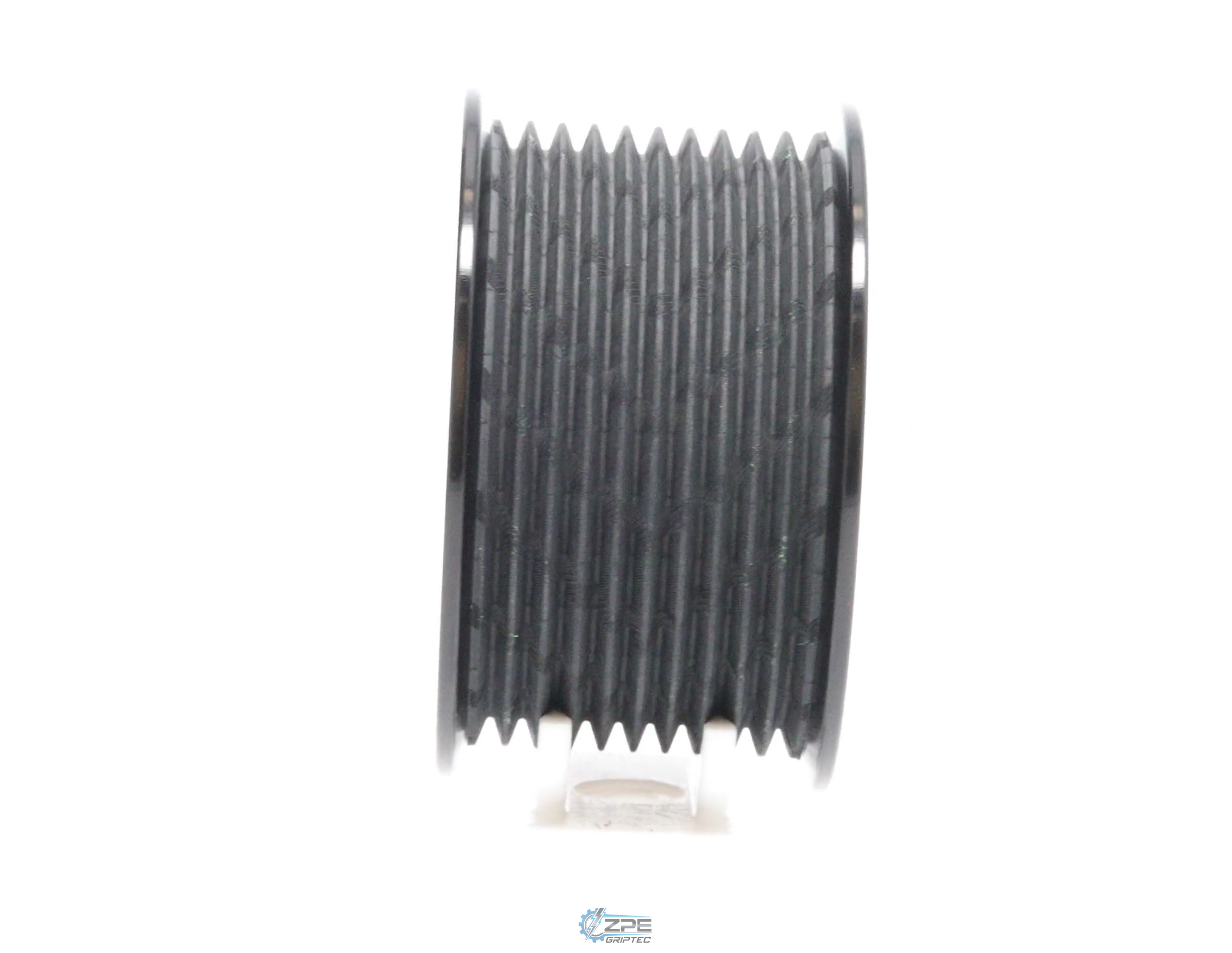 2.75" 10 Rib ZPE GripTec® 2pc HellCat L2V Black Pulley Only