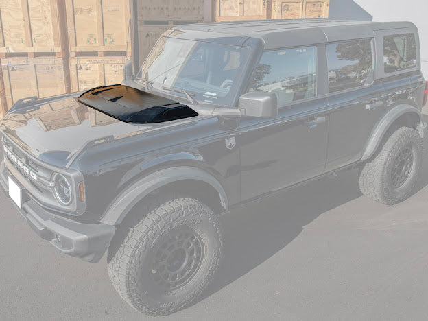 2021-UP FORD BRONCO RAPTOR PACKAGE FRONT HOOD VENT