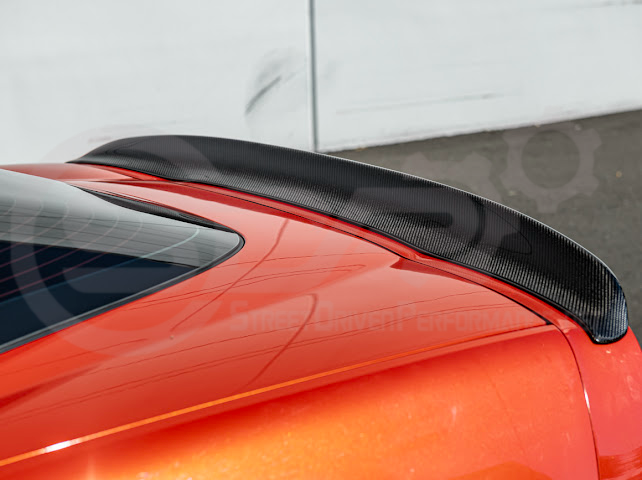 2005-2013 CHEVROLET CORVETTE C6 | SDP PERFORMANCE STYLE CARBON FIBER REAR TRUNK LID WING SPOILER