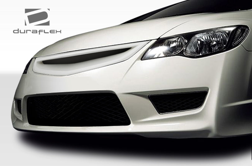 2006-2011 Honda Civic 4DR Duraflex JDM Type R Front End Conversion Kit - 5 Piece