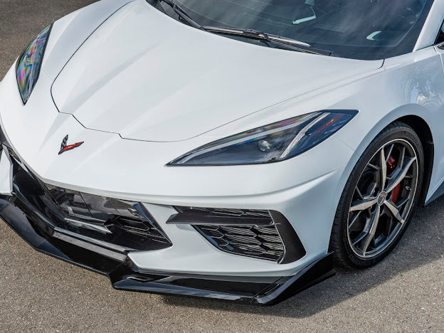 2020+ CORVETTE C8 STINGRAY AND Z51 | SDP PERFORMANCE EXTENDED FRONT SPLITTER LIP GROUND EFFECTS