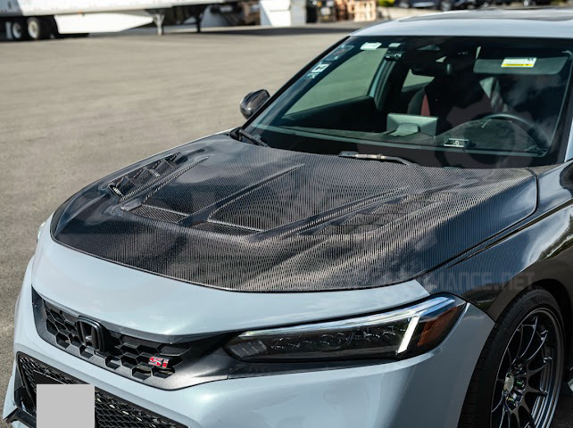 2022-UP HONDA CIVIC | JDM VARIS STYLE FRONT VENTED HOOD