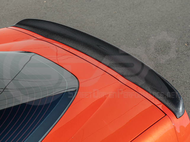 2005-2013 CHEVROLET CORVETTE C6 | SDP PERFORMANCE STYLE CARBON FIBER REAR TRUNK LID WING SPOILER