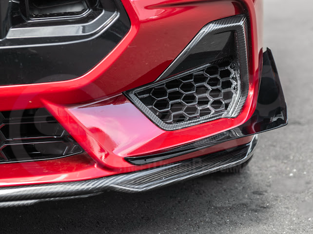 2024-UP MUSTANG S650 GT | FRONT SPLITTER LIP GROUND EFFECTS CANARDS PAIR