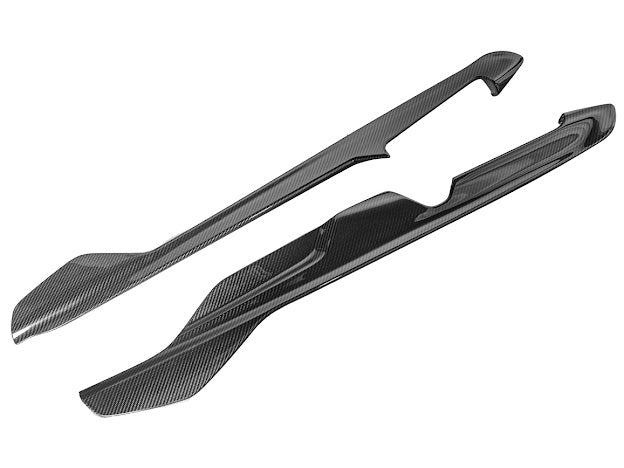 2020+ CORVETTE C8 | FACTORY STYLE CARBON FIBER CENTER CONSOLE SIDE PANEL TRIM VENT COVER