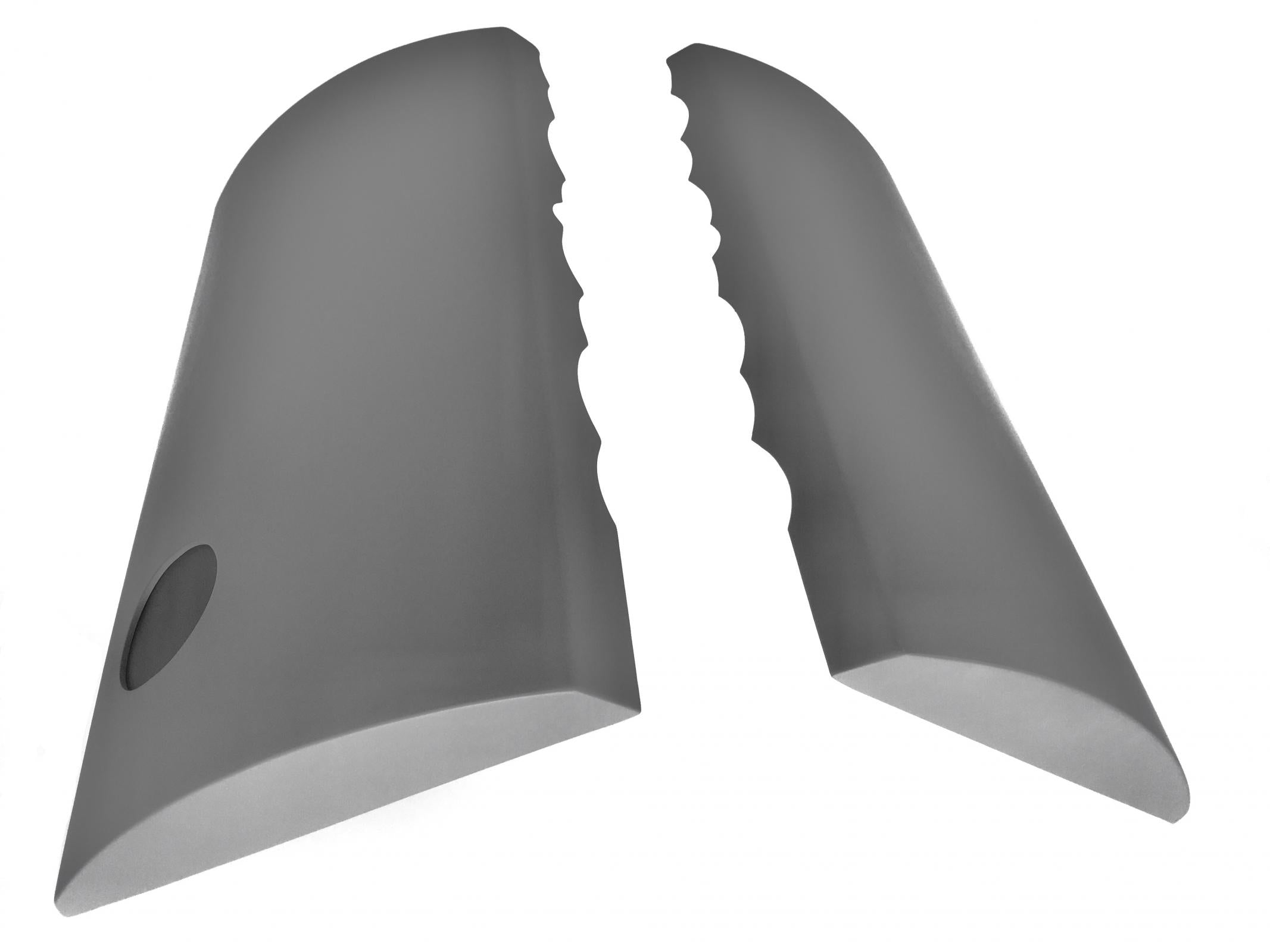 2010-12 Camaro V8 Engine Covers Bare Aluminum Rotofab