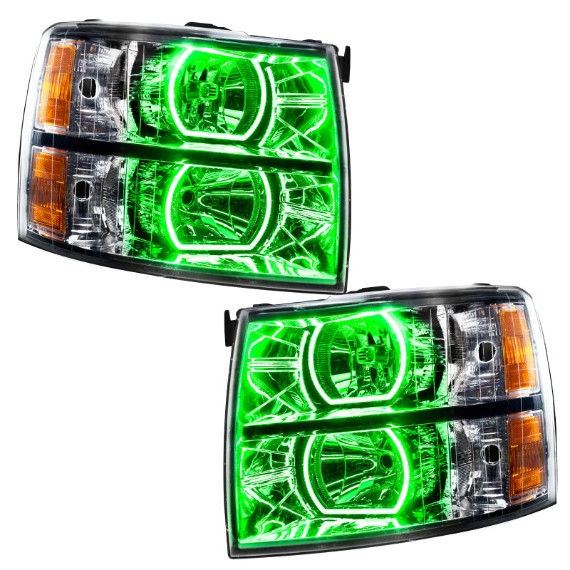 Oracle 07-13 Chevrolet Silverado SMD HL - Square - ColorSHIFT w/ BC1 Controller
