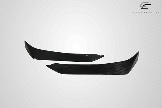 2016-2018 Chevrolet Camaro Carbon Creations DriTech Grid Front Splitters - 2 Piece