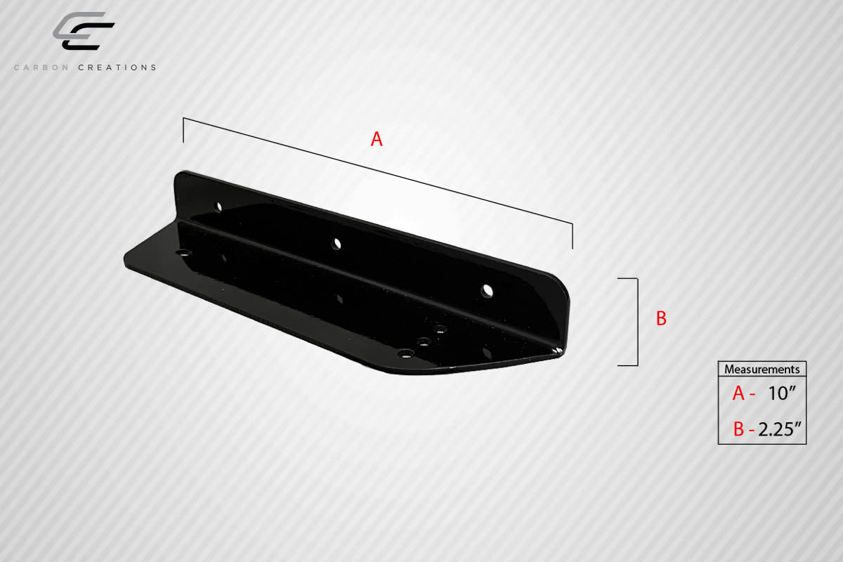 Universal 66" Carbon Creations DriTech VRX V1 Short Wing Complete Kit - 9 Piece