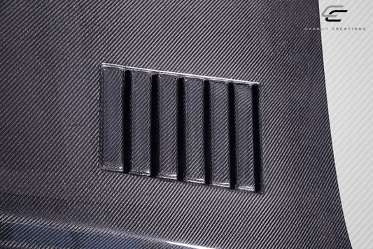 2002-2006 Chevrolet Avalanche (w/o cladding) 2003-2005 Silverado Carbon Creations GT500 Hood - 1 Piece
