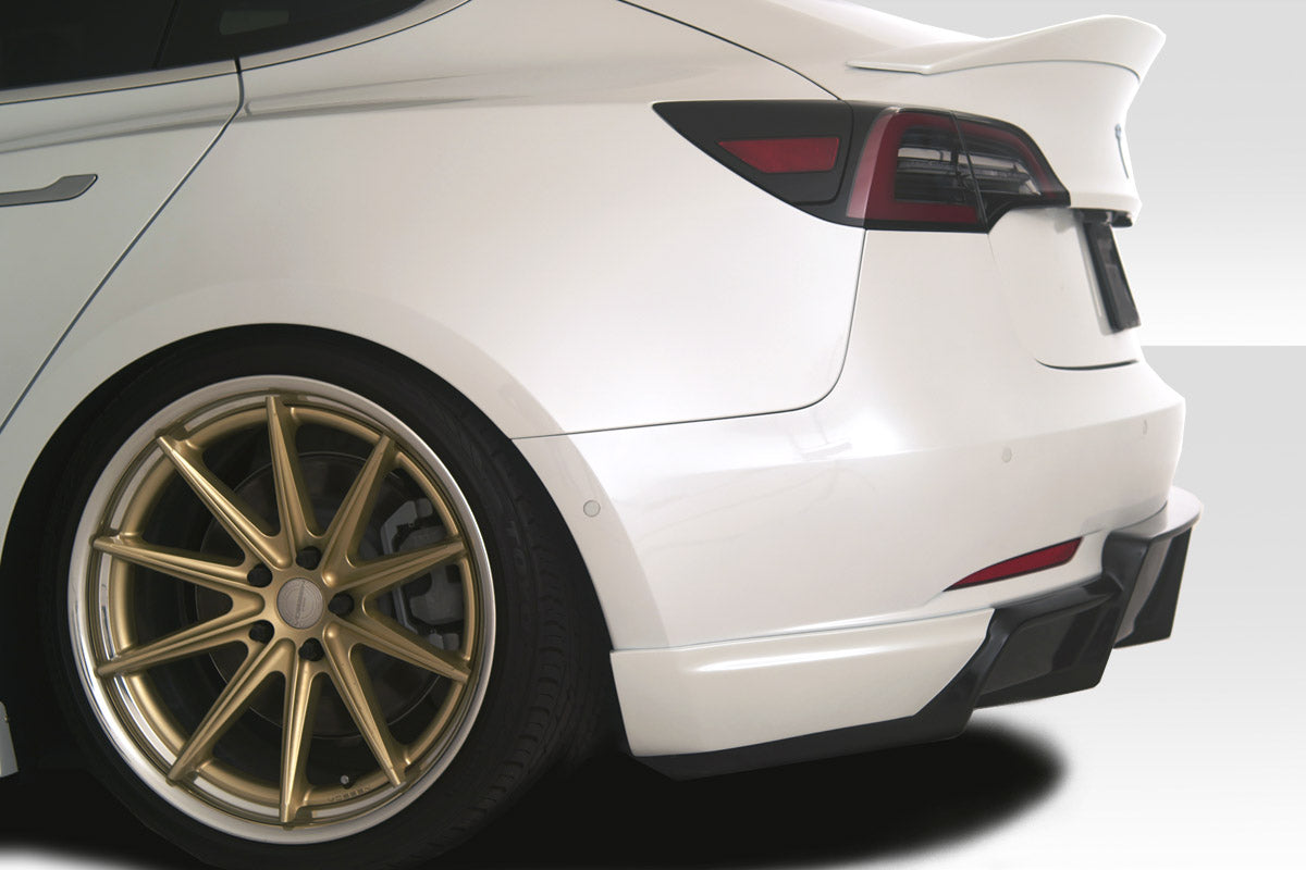 2017-2023 Tesla Model 3 Duraflex GT Concept Rear Diffuser - 1 Piece