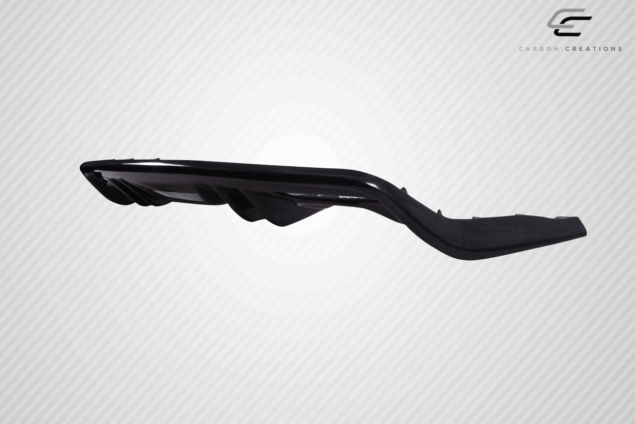 2015-2017 Ford Mustang Carbon Creations KT Style Rear Diffuser - 1 Piece