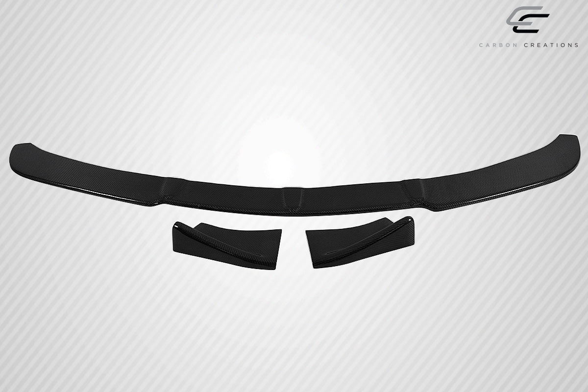 Universal Carbon Creations Adjustable Front Splitter - 3 Piece