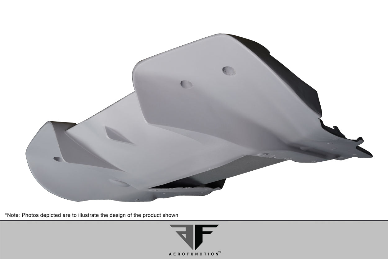 2012-2014 McLaren MP4-12C AF-1 Rear Diffuser (GFK) - 1 Piece