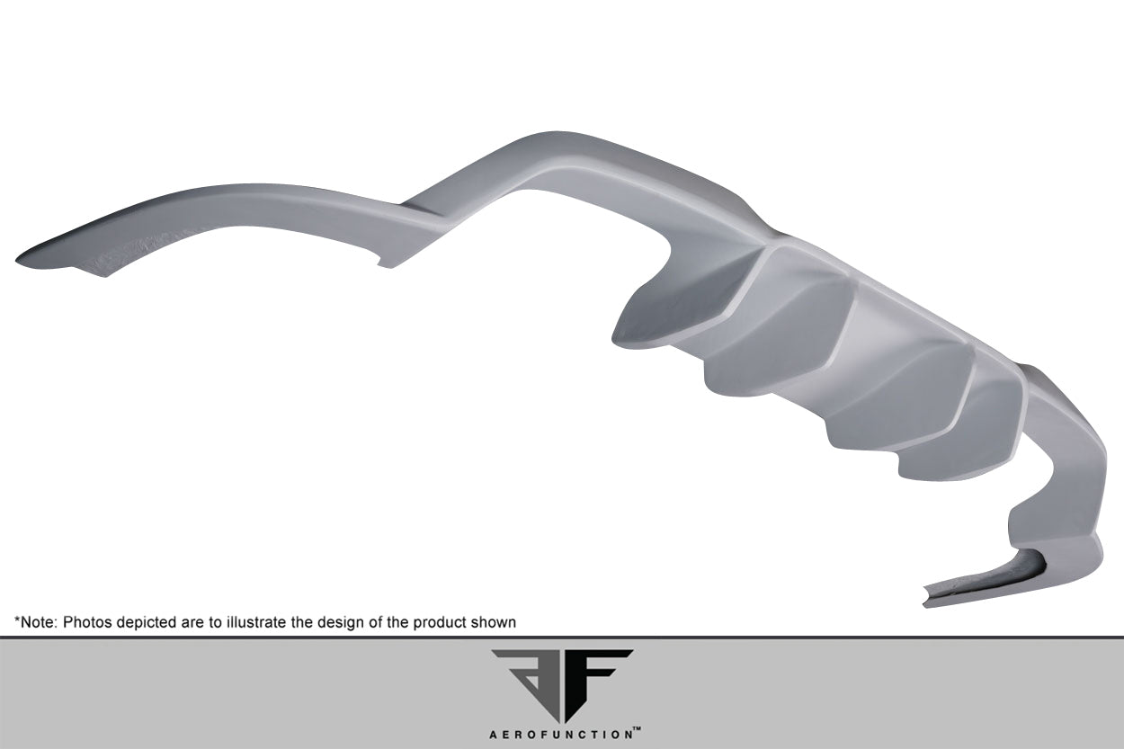 2016-2021 BMW M2 F87 AF-1 Rear Diffuser (GFK) - 1 Piece