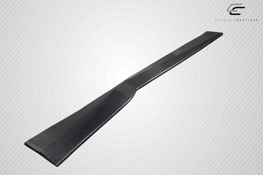 2020-2023 Chevrolet Corvette C8 Carbon Creations Gran Veloce Wide Body Side Skirt Rocker Panel Splitters - 2 Pieces