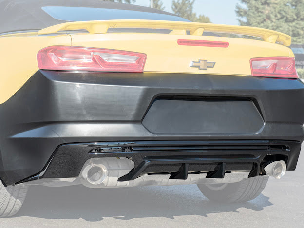 2016-2018 CAMARO ZL1 PACKAGE REAR BUMPER COVER REPLACEMENT & DIFFUSER