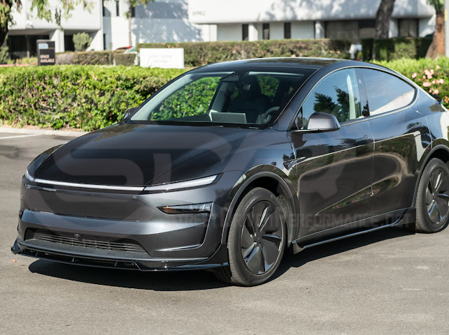 2025-UP TESLA MODEL Y | SDP TRACK STYLE SIDE SKIRTS ROCKER PANEL GROUND EFFECTS PAIR