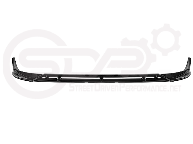2025-UP TESLA MODEL Y | SDP TRACK STYLE GLOSS BLACK 4 PIECE FRONT LIP SPLITTER GROUND EFFECTS
