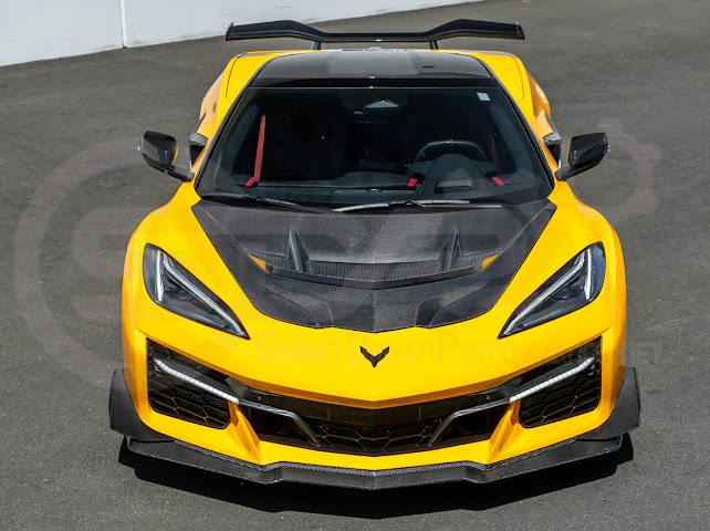 *IMPERFECTION / DISCOUNTED* 2020+ Corvette C8 | ZR1 Style Replica CARBON FIBER Front Hood