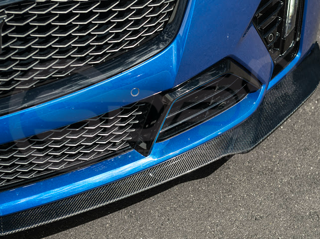 2020-2024 CADILLAC CT5-V BLACKWING SEDAN | FRONT LIP SPLITTER GROUND EFFECTS & WHEEL ARCHES