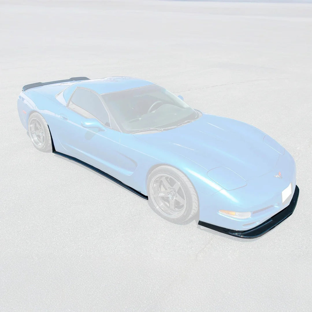 1997-2004 CORVETTE C5 | SDP PERFORMANCE PACKAGE FRONT LIP SPLITTER & SIDE SKIRTS ROCKER PANEL GROUND EFFECTS AERODYNAMIC KIT