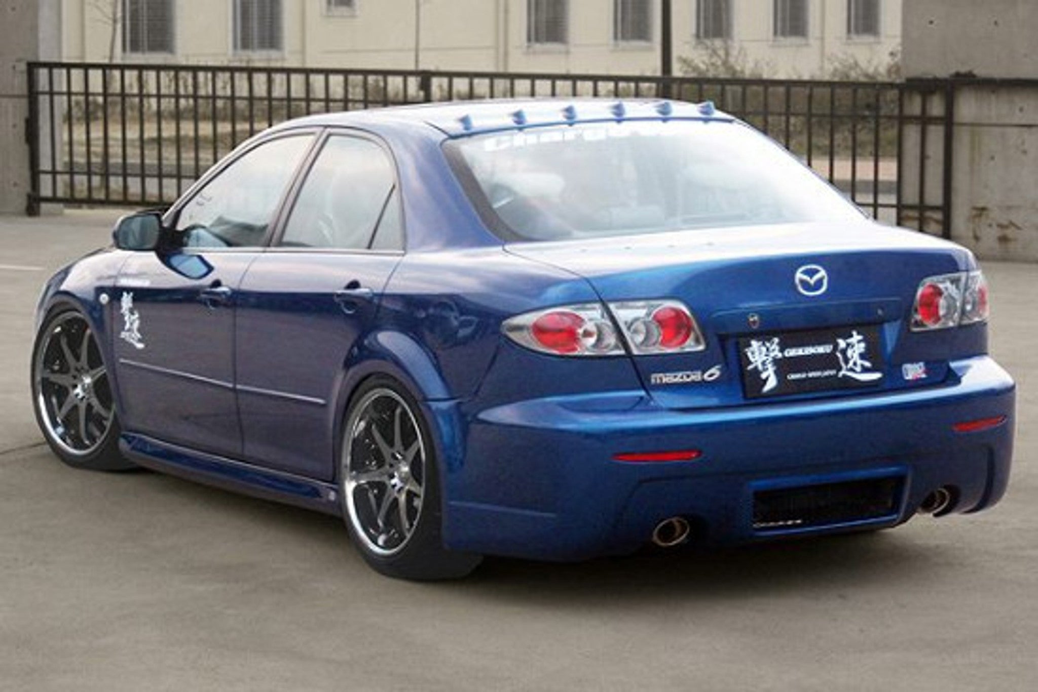 Charge Speed 2003-2008 Mazda 6 Rear Bumper
