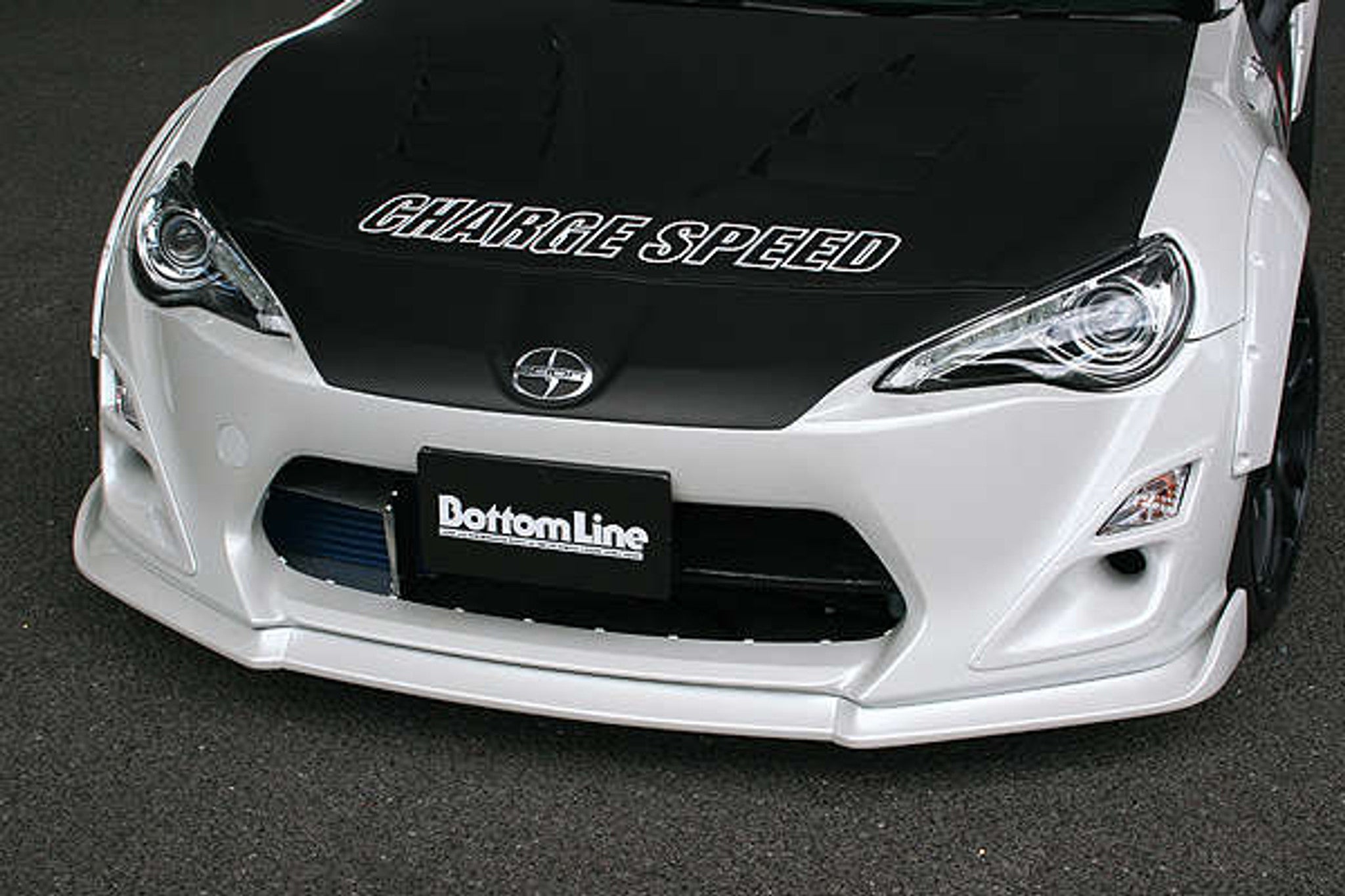 Charge Speed 2013-2016 Scion FR-S Model Bottom Lines Type 2 Carbon Front Lip