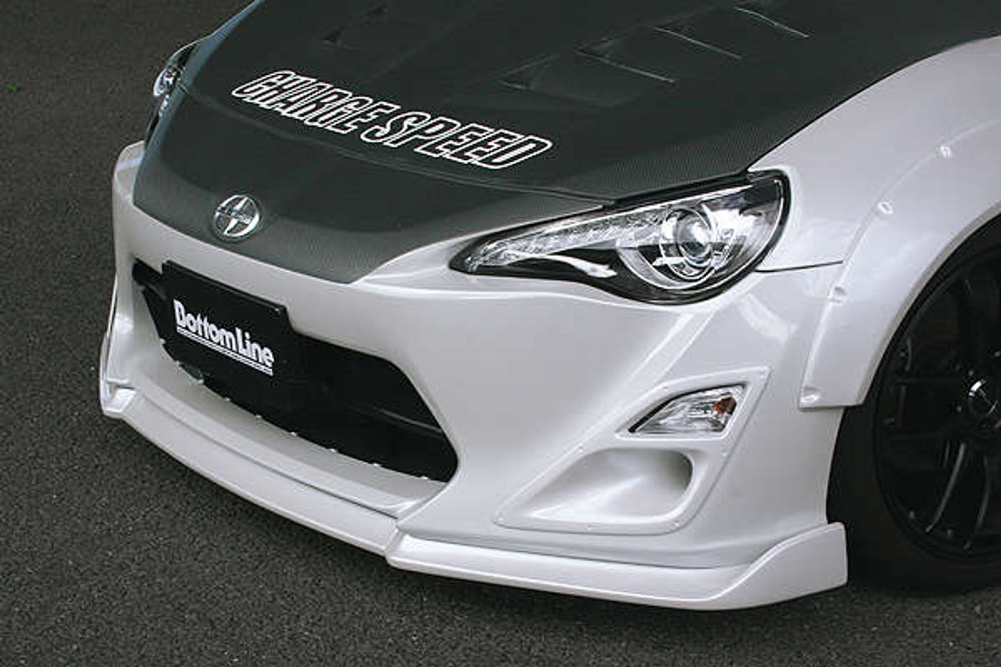 Charge Speed 2013-2016 Scion FR-S Model Bottom Lines Type 2 FRP Front Lip