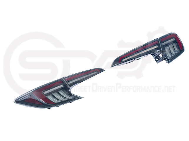 2019-UP COROLLA HATCHBACK GR SEQUENTIAL SIGNAL LED CLEAR REAR TAILLIGHTS PAIR