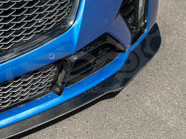 2020-2024 CADILLAC CT5-V BLACKWING SEDAN | FRONT LIP SPLITTER GROUND EFFECTS & WHEEL ARCHES