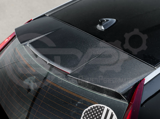 *IMPERFECTION / DISCOUNTED* 2009-2015 Cadillac CTS-V V2 Wagon - Carbon Fiber Trunk Lid Spoiler / Wing