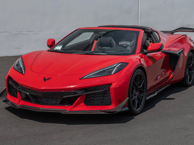 2023+ CHEVROLET CORVETTE C8 Z06 & E-RAY | CARBON FIBER FRONT SIDE CANARDS