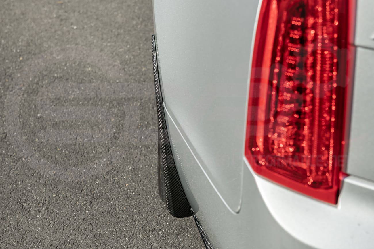 2016-2019 CADILLAC ATS-V SEDAN | SDP PERFORMANCE PACKAGE CARBON FIBER FRONT AND/OR REAR MUD FLAPS SPLASH GUARDS PAIR