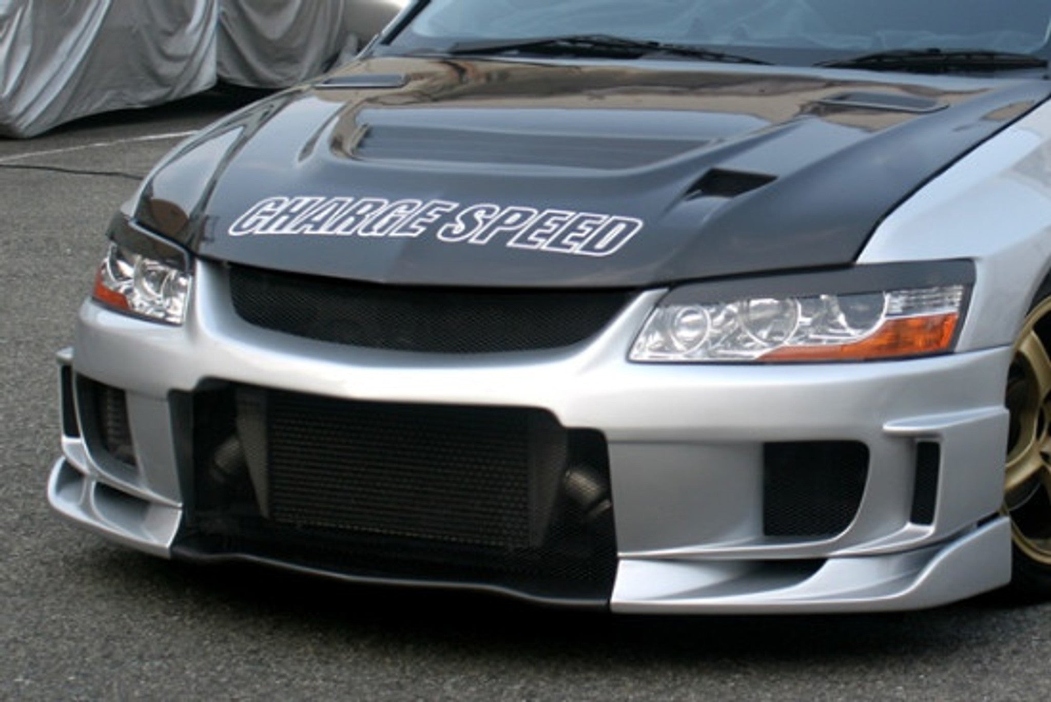 Charge Speed 2002-2007 Mitsubishi Lancer Evo VII, VIII & IX Type-2 Full Kit Without Carbon Diffuser