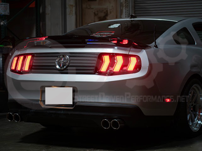 2010-2014 FORD MUSTANG | S650 EURO STYLE SEQUENTIAL SIGNAL LED REAR TAILLIGHTS PAIR
