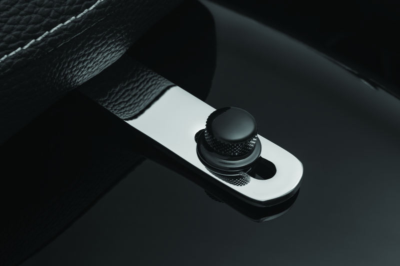 Kuryakyn Indian Quick Release Seat Screw(Scout Models With Passenger Seat) - Black