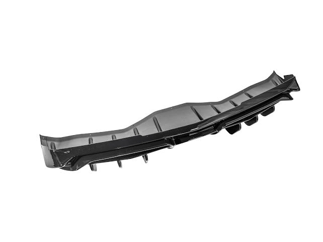 2020-UP CHEVROLET CORVETTE C8 GLOSSY BLACK REAR *ADD-ON*  BUMPER DIFFUSER