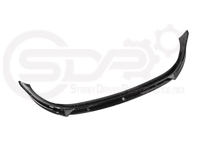 2025-UP TESLA MODEL Y | SDP TRACK STYLE GLOSS BLACK 4 PIECE FRONT LIP SPLITTER GROUND EFFECTS