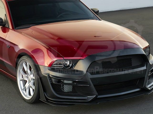 2010-2014 FORD MUSTANG | S550 GT500 STYLE FRONT BUMPER REPLACEMENT