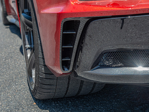2023+ CHEVROLET CORVETTE C8 Z06 |REAR DIFFUSER SIDE VENT COVER PAIR