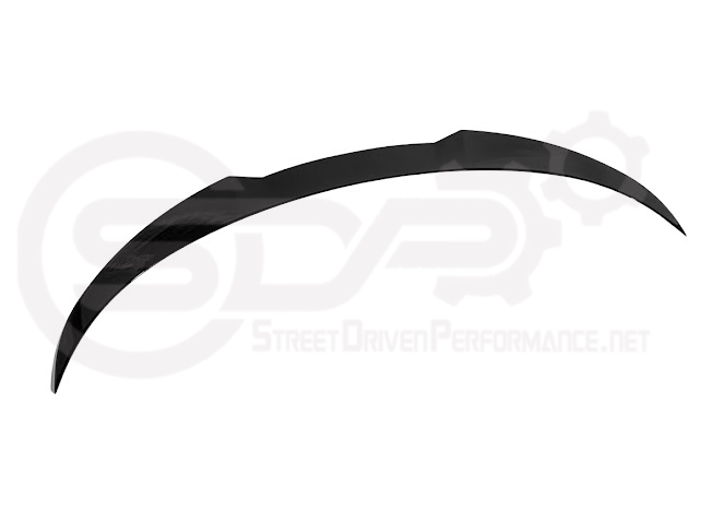 2025-UP TESLA MODEL Y | SDP TRACK STYLE GLOSS BLACK REAR TRUNK WING SPOILER
