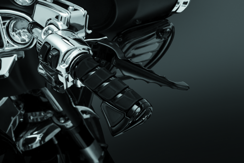 Kuryakyn Kinetic Grips Throttle-By-Wire Black