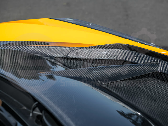 *IMPERFECTION / DISCOUNTED* 2020+ Corvette C8 | ZR1 Style Replica CARBON FIBER Front Hood