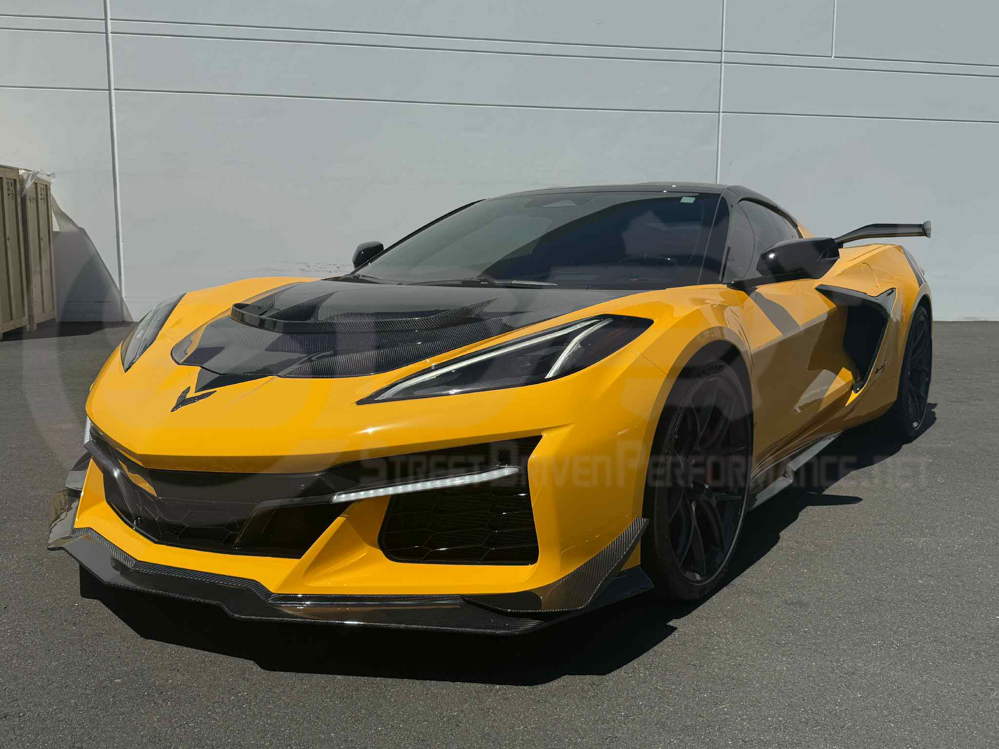 *IMPERFECTION / DISCOUNTED* 2020+ Corvette C8 | ZR1 Style Replica CARBON FIBER Front Hood