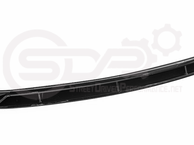 2025-UP TESLA MODEL Y | SDP TRACK STYLE GLOSS BLACK 4 PIECE FRONT LIP SPLITTER GROUND EFFECTS