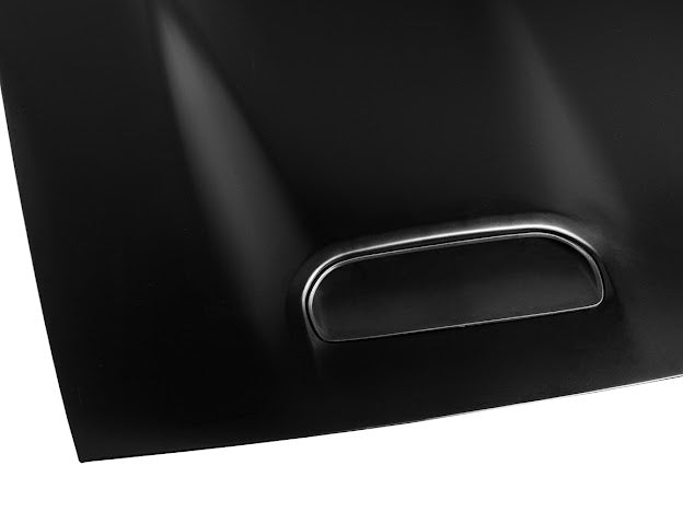 2008-UP DODGE CHALLENGER HELLCAT REDEYE FRONT HOOD - Primer Black